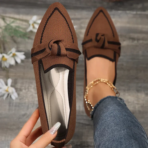 Mabel - Pointed-Toe Slip-On Schuhe für Frauen