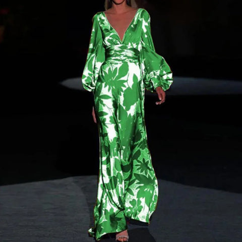 Ardella - Stilvolles und bequemes Sommerkleid mit V-Ausschnitt für Damen