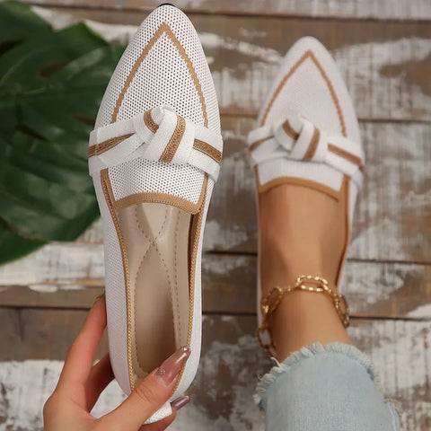 Mabel - Pointed-Toe Slip-On Schuhe für Frauen