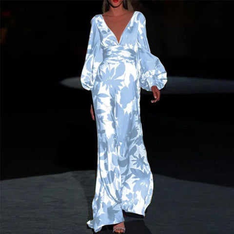 Ardella - Stilvolles und bequemes Sommerkleid mit V-Ausschnitt für Damen