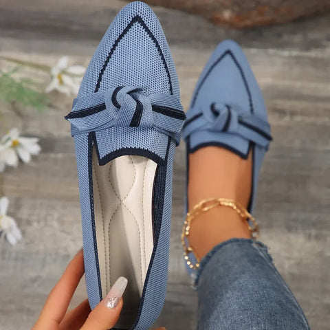 Mabel - Pointed-Toe Slip-On Schuhe für Frauen