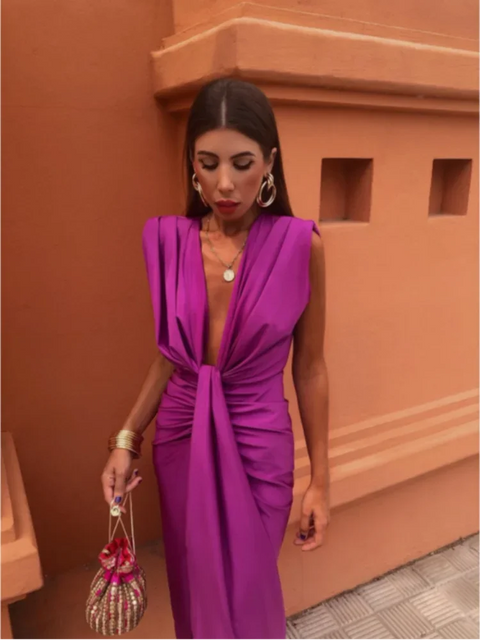 Carlotta - Elegantes und Raffiniertes Kleid für Damen