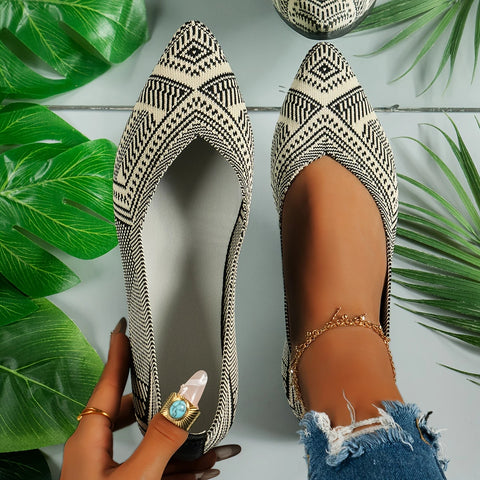 Sylviana - Pointed-Toe Slip-On Schuhe für Frauen