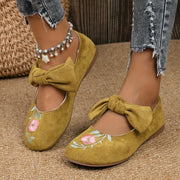Zelma - Modische mit Blumen bestickte Schuhe für Frauen