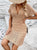 Creola - Cover-Up-Minikleid mit V-Ausschnitt