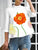 Danita - Elegante Bluse mit Blumendruck und hohem Ausschnitt