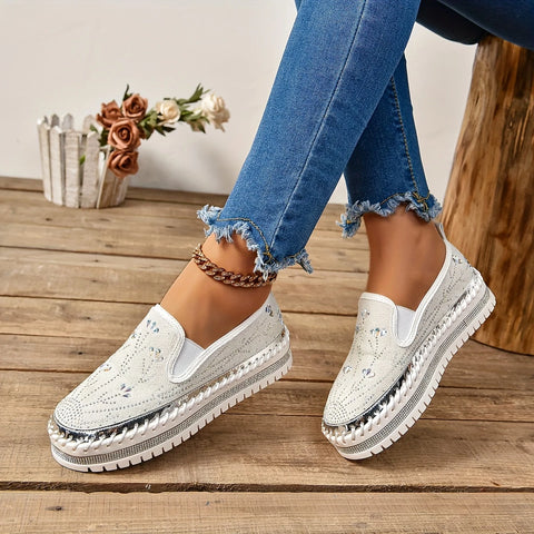 Marceline - Elegante glitzernde Schlupfschuhe
