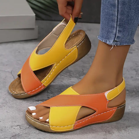 Ayana - Bequeme orthopädische Keilsandalen
