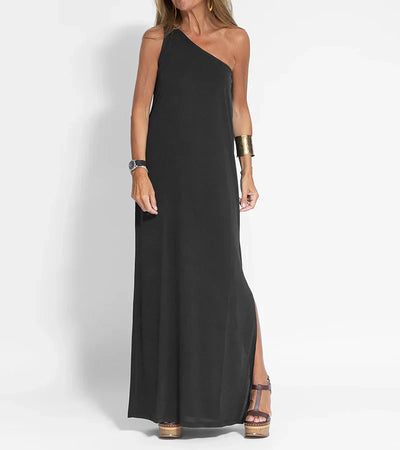 Selma - Schickes und Stilvolles One-Shoulder-Kleid für Damen