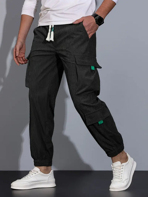 Aldrich - Lässige solide Cargo-Hose für Männer