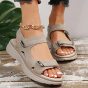 Thora - Offene Zehensandalen zum Hineinschlüpfen