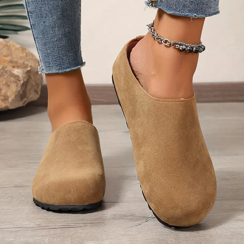 Adha - Slip-On-Ballerinas mit runder Zehenpartie