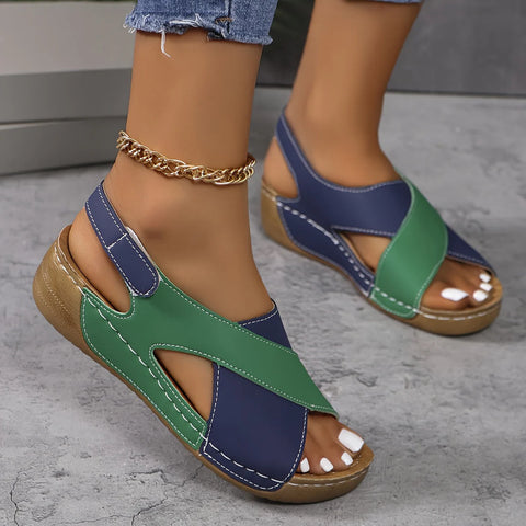 Ayana - Bequeme orthopädische Keilsandalen