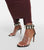 Jennie - Klare High Heels Sandalen mit Perlen für Frauen