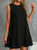 Dorsey - Stylisches schwarzes Sommerkleid in A-Linie