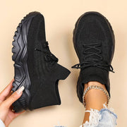 Gretel - Damen Wedges Schnürschuhe