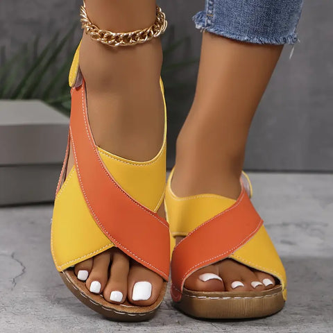Ayana - Bequeme orthopädische Keilsandalen