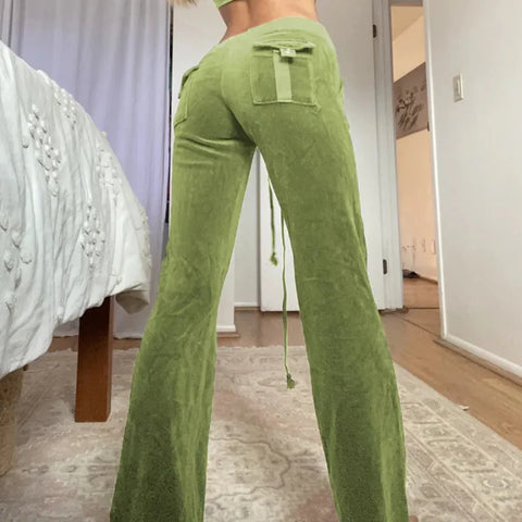 Leona - Elegante Hose mit weitem Bein für Frauen