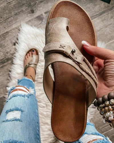 Ayla - Flache Sandalen für Damen