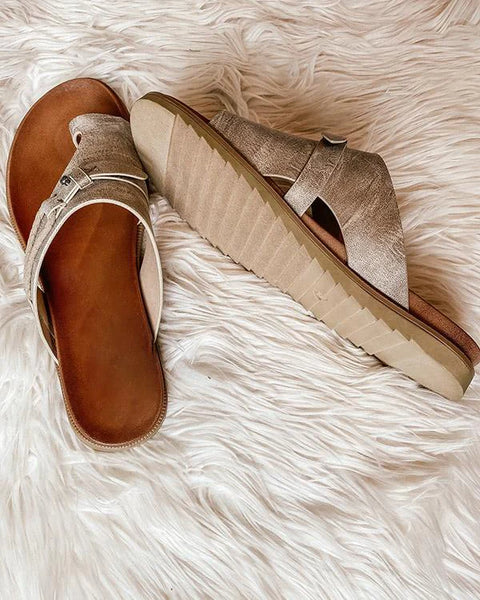 Ayla - Flache Sandalen für Damen