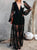 Suzanne - Elegantes und Fließendes Boho Spitzen-Maxikleid für Damen