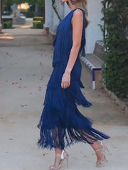 Andalusisches Fransenkleid