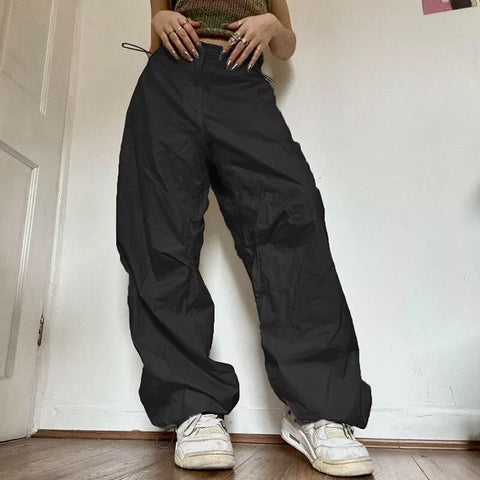Tilda - Lässige Cargo-Hose mit Kordelzug