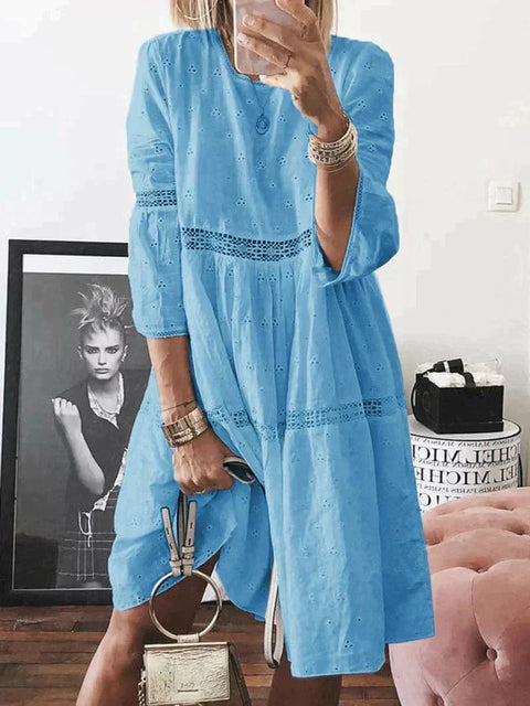 Marcia - Stilvolles besticktes Kleid