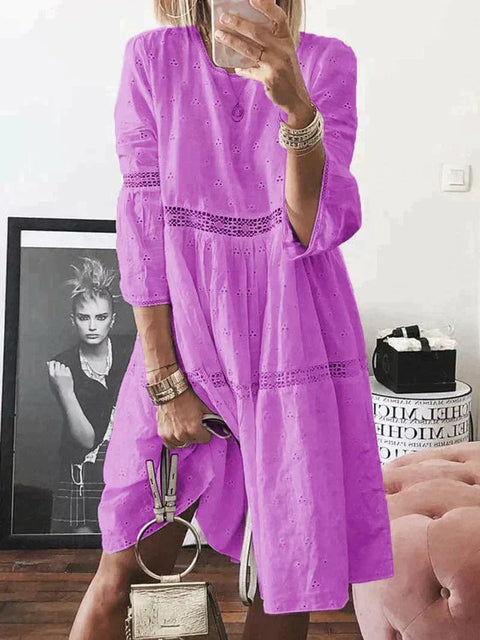 Marcia - Stilvolles besticktes Kleid
