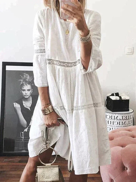 Marcia - Stilvolles besticktes Kleid