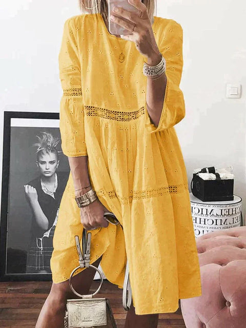 Marcia - Stilvolles besticktes Kleid
