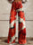 Anzhela – Weite Hose mit buntem Print