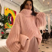 Alexandra - Flauschiger Rollkragenpullover
