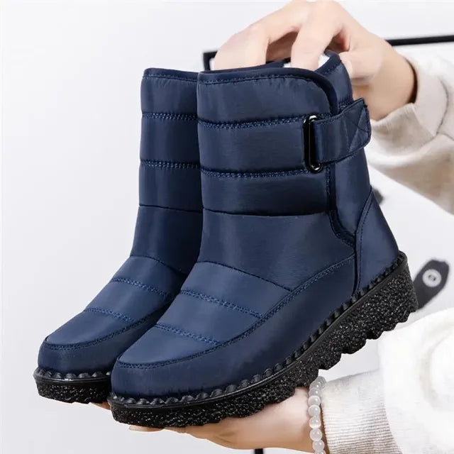 Waterproof warm ankle boots cheap